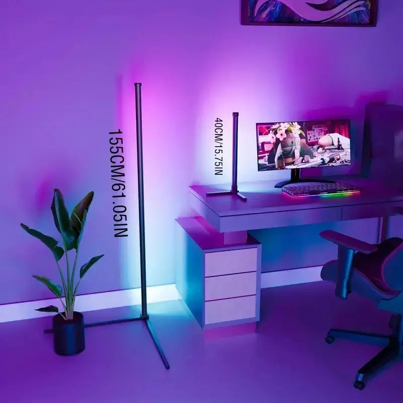 Smart RGB Floor Lamp with Music Sync and App Control 