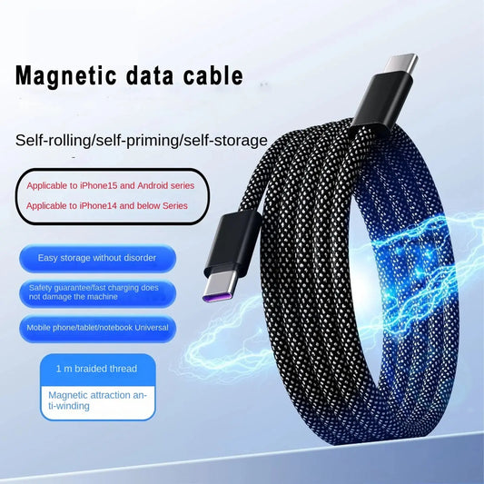 Premium 100W Magnetic USB-C Charging Cable 
