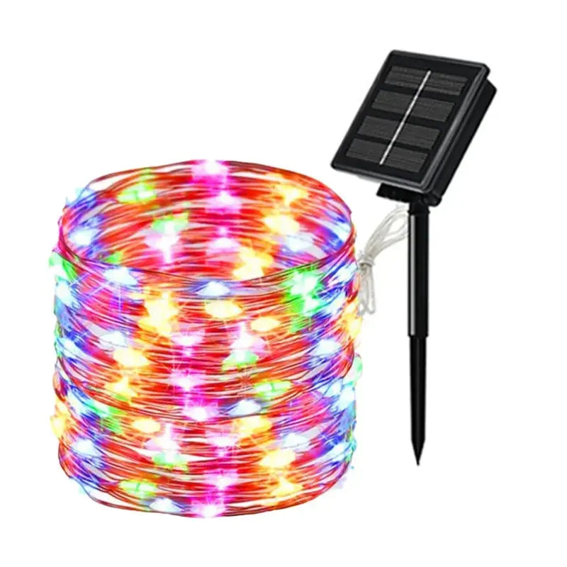 LED Solar Fairy String Lights for Outdoor Garden Decor 