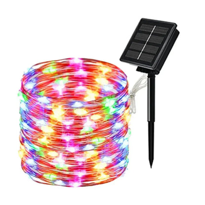 LED Solar Fairy String Lights for Outdoor Garden Decor 
