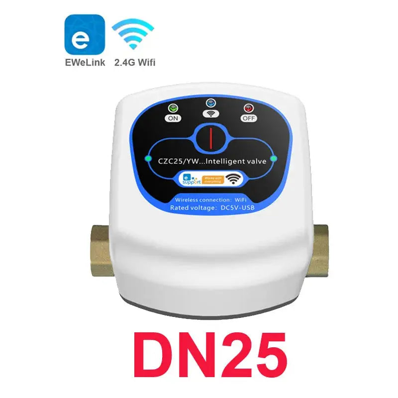 Intelligent Wireless Water Control Valve with Timer Automation 