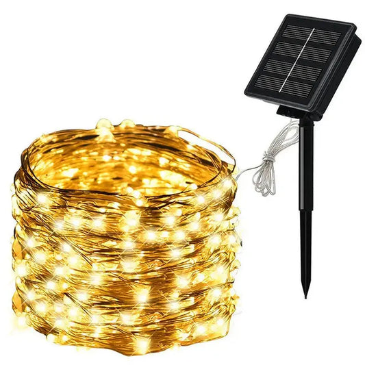 LED Solar Fairy String Lights for Outdoor Garden Decor 