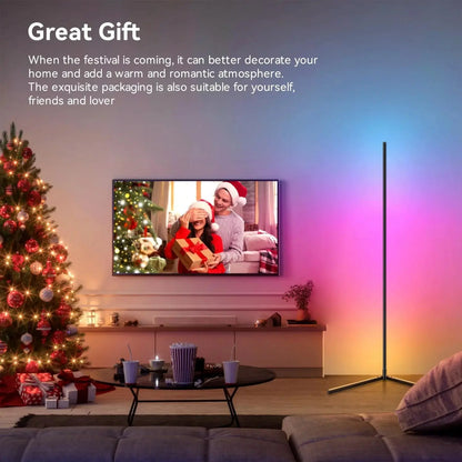 Smart RGB Floor Lamp with Music Sync and App Control 