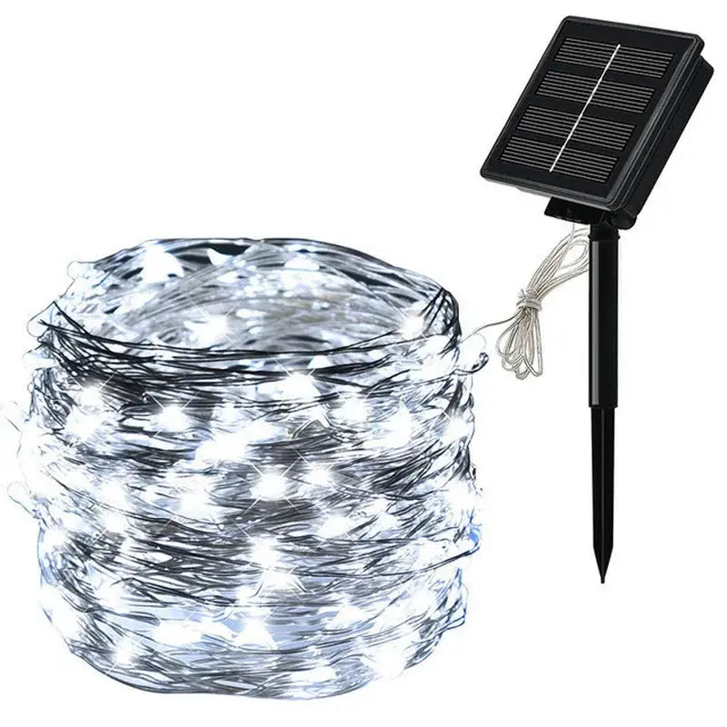LED Solar Fairy String Lights for Outdoor Garden Decor 