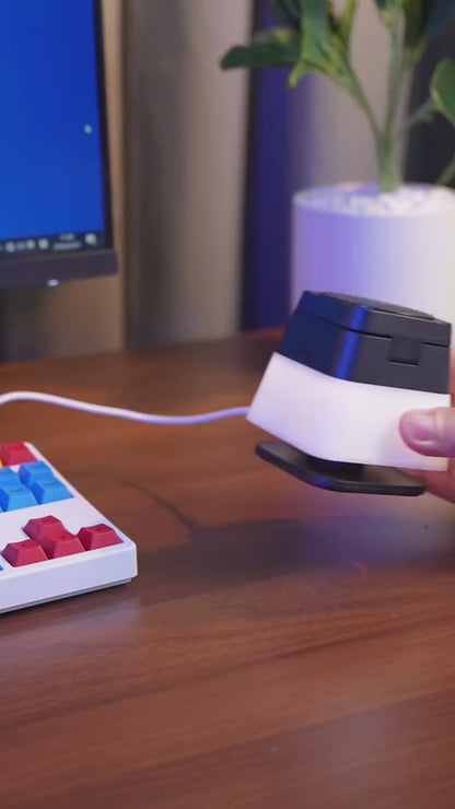 4-in-1 Rotatable Wireless Charger Stand with Colorful Lighting